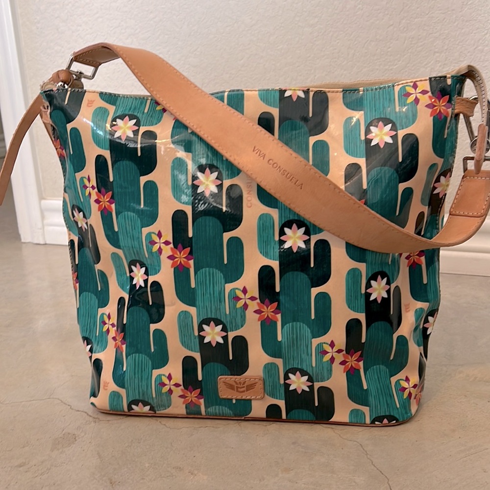 Consuela- Cactus Wedge Shoulder Bag